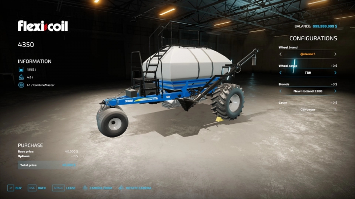 Image: CNH 4350/3380 Air Cart Edit v1.0.0.0 3