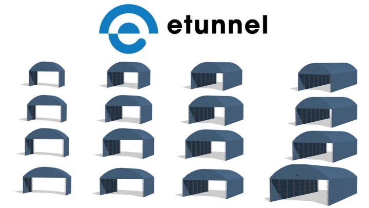 fs22-mods,  Etunnel Straight Leg M Arc v2.0.0.0