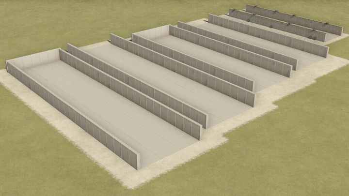 fs22-mods,  Medium Bunker Silo v1.0.0.2