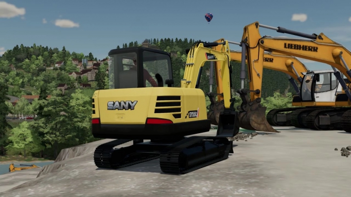 fs22-mods,  Sany 55C Mini Excavator v1.0.0.0