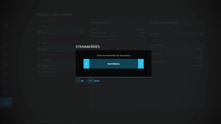 fs22-mods,  Select Distribution Target v1.0.0.0