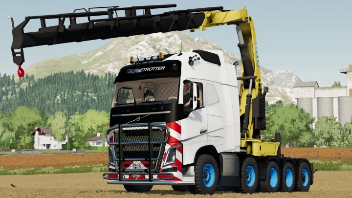 fs22-mods,  Volvo FH16 Truck with Effer Crane v1.0.0.0