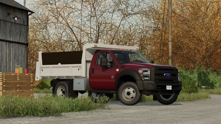 fs22-mods,  Ford F550 Dump Truck v1.2.0.0