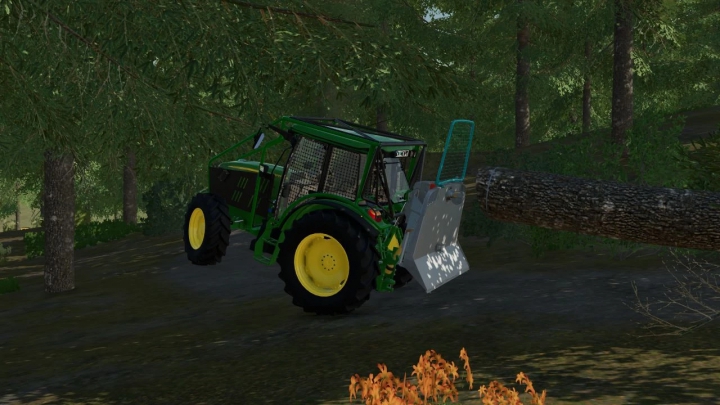 Image: John Deere 5R Forestry v1.0.0.1 3