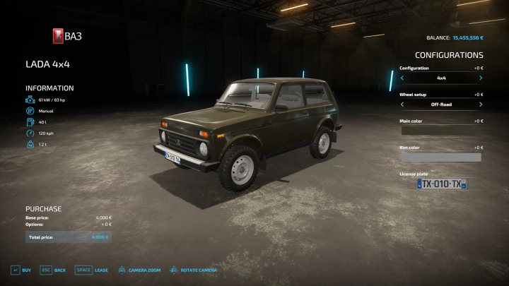 Image: LADA 4x4 / URBAN / BRONTO v1.0.0.0 1