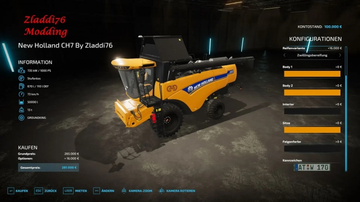 Image: New Holland CH7 By Zladdi76 v1.0.0.0 2