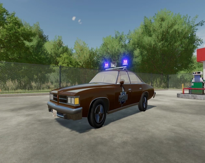 fs22-mods,  Smokey and the Bandit Police Car v1.0.0.0