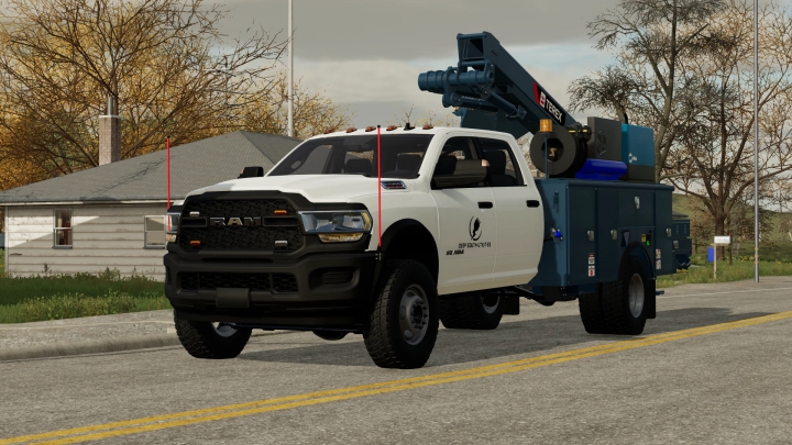 Image: 2020 Ram 5500 Bucket Truck v1.0.0.0 2