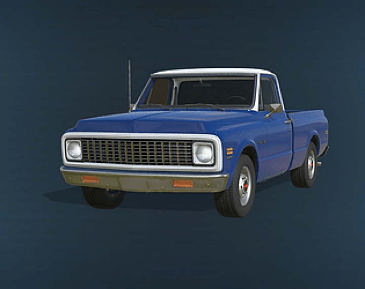 fs22-mods,  FS22 1972 Chevrolet K10 Custom