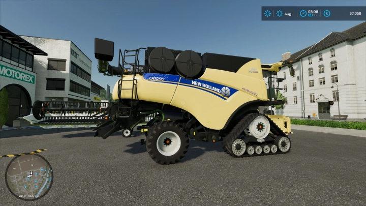 Image: New Holland CR 10 + cutter v1.0.0.0 5