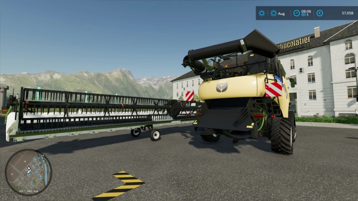 Image: New Holland CR 10 + cutter v1.0.0.0 3