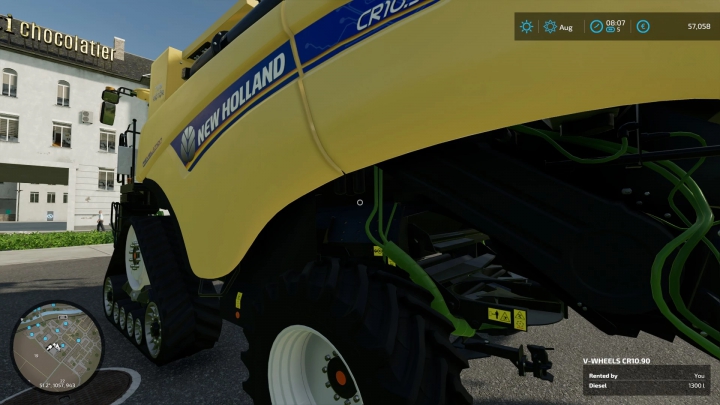 Image: New Holland CR 10 + cutter v1.0.0.0 2