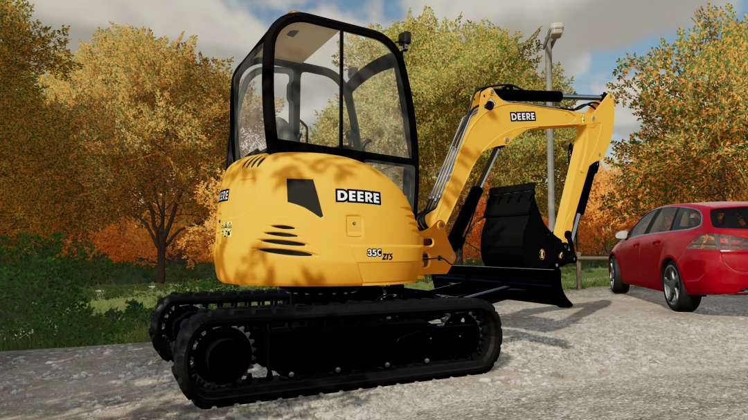 John Deere 35C ZTS Mini-Excavator v1.0.0.0