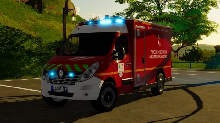 fs22-mods,  Renault Master III VSAV sdis17 v1.0.0.0