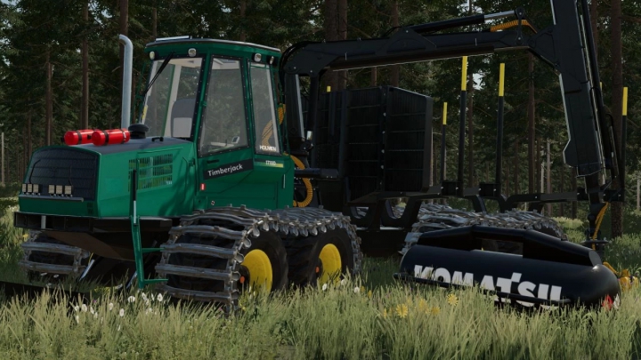 fs22-mods, image: Timberjack 1710D Norrland v1.0.0.0