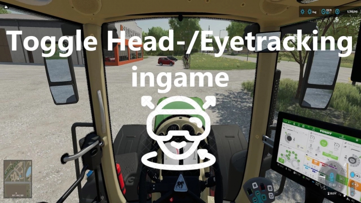 fs22-mods, image: Toggle Head / Eyetracking ingame v1.0.0.0