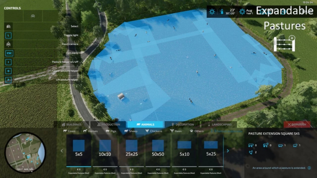 Cowshed Pack Expandable Pastures Ready v1.0.0.0