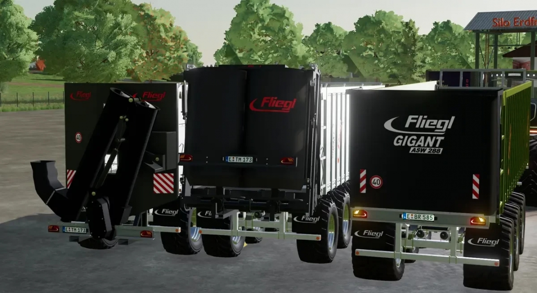 Fliegl ASW288 Schubboden Multi Trailer v2.3.0.0