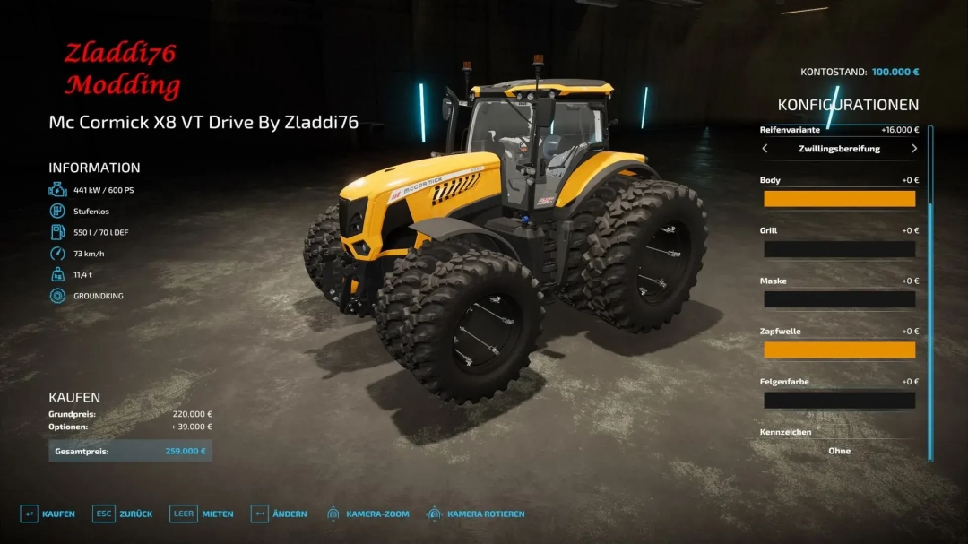 Mc Cormick X8 VT Drive v1.0.0.0