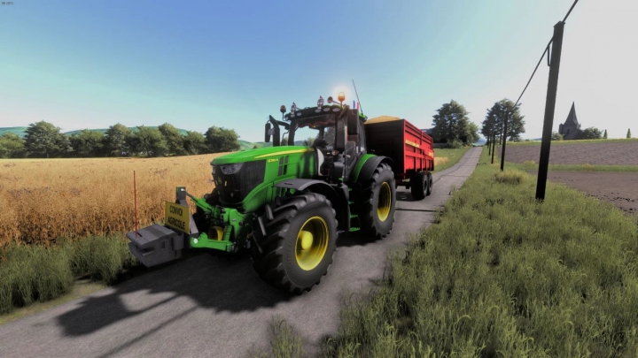 fs22-mods, John Deere 6R Edited v1.0.0.0