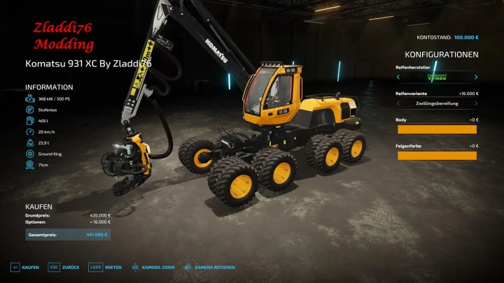 Image: Komatsu 931 XC v1.0.0.0 2