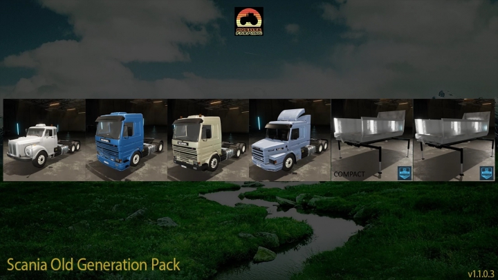 fs22-mods, Old Generation Scania Pack V1.1.0.3