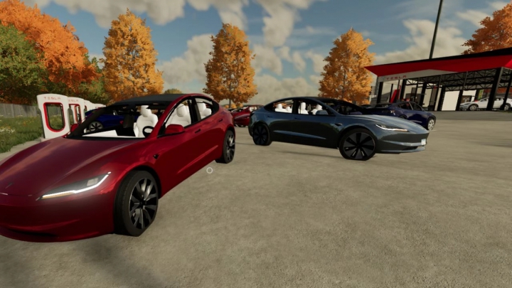 fs22-mods,  Tesla Model 3 2024 Long Range v2.6.0.0