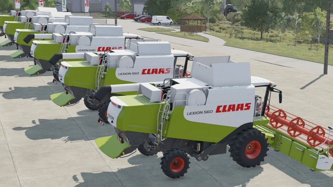 Claas Lexion 500 Series v1.0.0.0