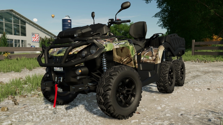 fs22-mods,  2022 Can-Am Outlander Max 6x6 XU Plus 1000T v1.1.0.0