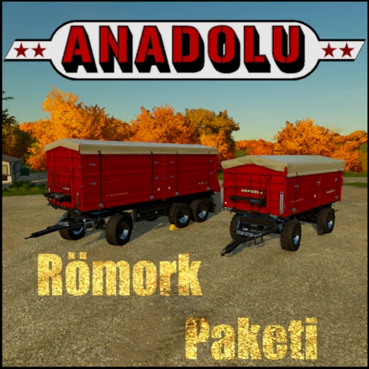 fs22-mods,  ANADOLU Römork Paketi v1.0.0.0