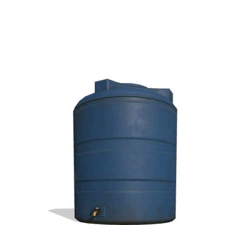 fs25-mods,  Merkloze watertank-mod voor FS25, toont een blauwe cilindrische tank, versie 1.0.0.0.