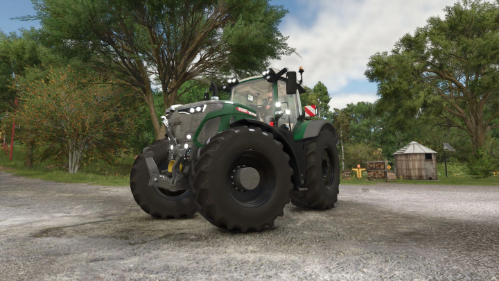 fs25-mods, High-quality view of Fendt Vario 900 mod in FS25, showcasing detailed textures and design.