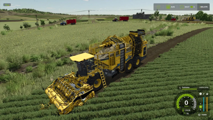 fs25-mods, FS25 mods: Multifruit ROPA v1.0.0.1 harvesting in Farming Simulator 25.