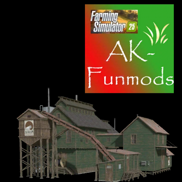 fs25-mods,  FS25 mod Papierfabrik 1.0 by AK-Funmods in Farming Simulator 25.