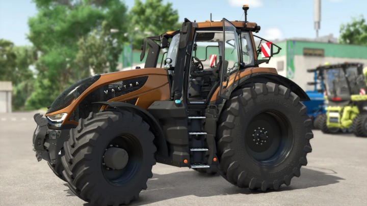 fs25-mods,  Mod Valtra S Series Edited v1.0.0.0 para FS25, com design detalhado de trator no Farming Simulator 25.