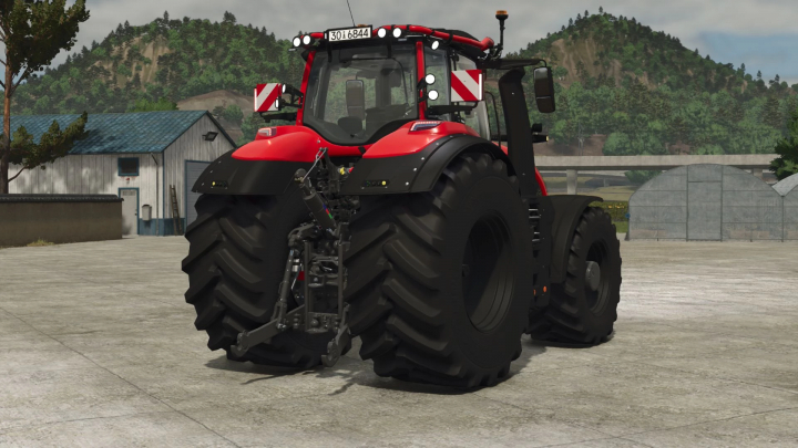 fs22-mods, Farming Simulator 22 mod: Valtra Series S Tuned (850hp) tractor in farm setting.