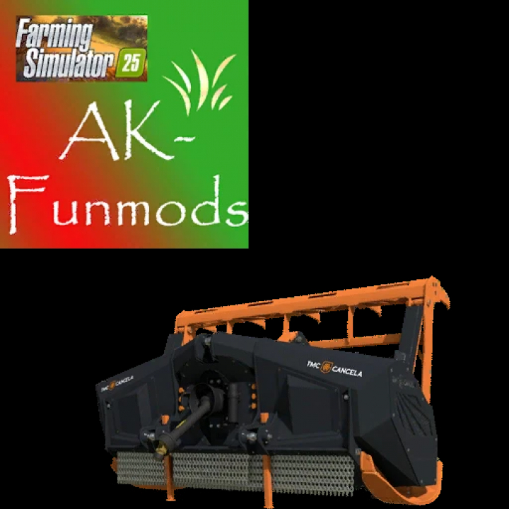 fs25-mods,  High speed stump grinder mod for Farming Simulator 25, enhancing gameplay with efficient tree stump removal. FS25 mods by AK-Funmods.