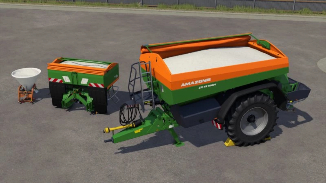 Mods FS25: Lime Extension v1.0.0.0 con macchine Amazone per Farming Simulator 25.