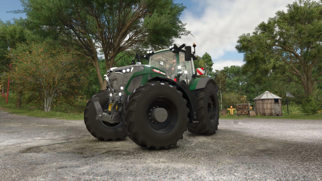 Wysokiej jakości widok mod Fendt Vario 900 w FS25 z szczegółowymi teksturami i projektem.