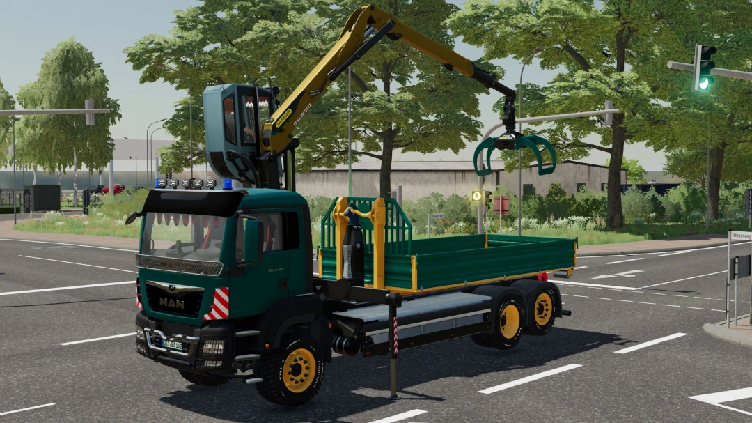 MAN TGS HKL Truck with Crane v1.0.0.0