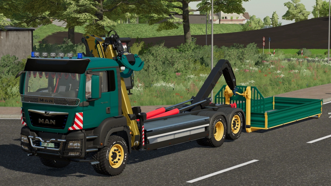 MAN TGS HKL Truck with Crane v1.0.0.0