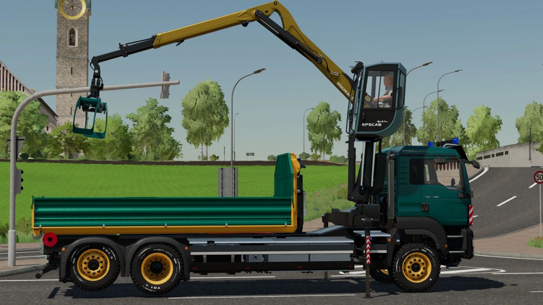 MAN TGS HKL Truck with Crane v1.0.0.0