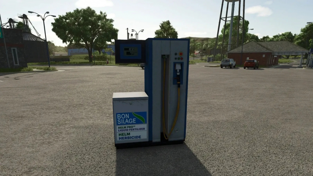 FS25 mod Pump for silage additive, liquid fertilizer, herbicide in Farming Simulator 25.