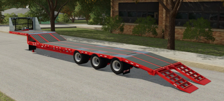 fs22-mods,  FS22 mod BWS Easy-2-Load Stepdeck trailer, version 1.0.0.0, for Farming Simulator 22.