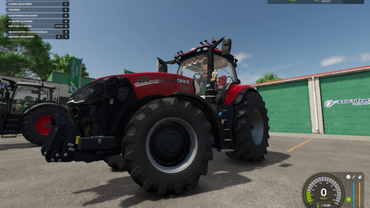 fs25-mods, Case IH Magnum Edit tractor mod for FS25 displayed in a farming simulation environment.