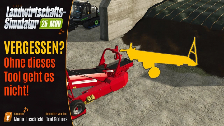 fs25-mods,  FS25 mod image showing the Conveyor belt Lizard S-710 with loading trigger in Farming Simulator 25.