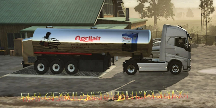 fs25-mods,  FS25 mod image showing Agrilait agricultural tanker trailer in Farming Simulator 25.