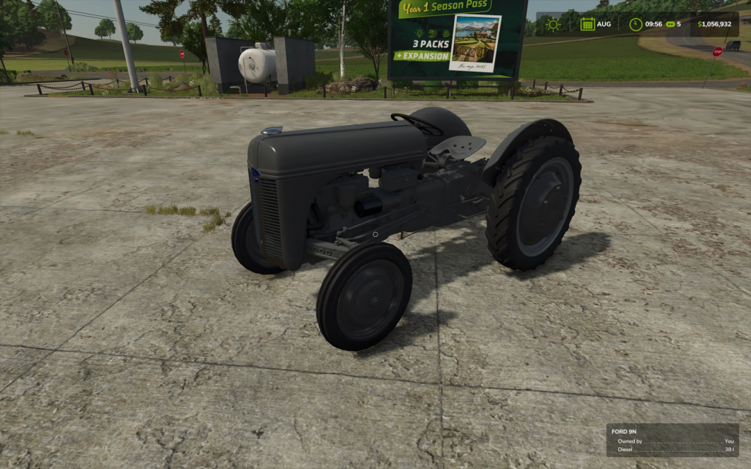 FS25 mods: Ford N series tractor in Farming Simulator 25, v1.0.0.0.