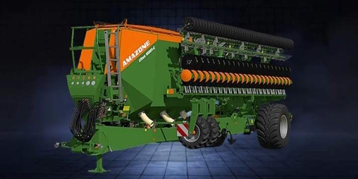 fs25-mods,  FS25 mod Amazone Citan 15001 C v1.0.0.2, agricultural seeder shown in the game Farming Simulator 25.