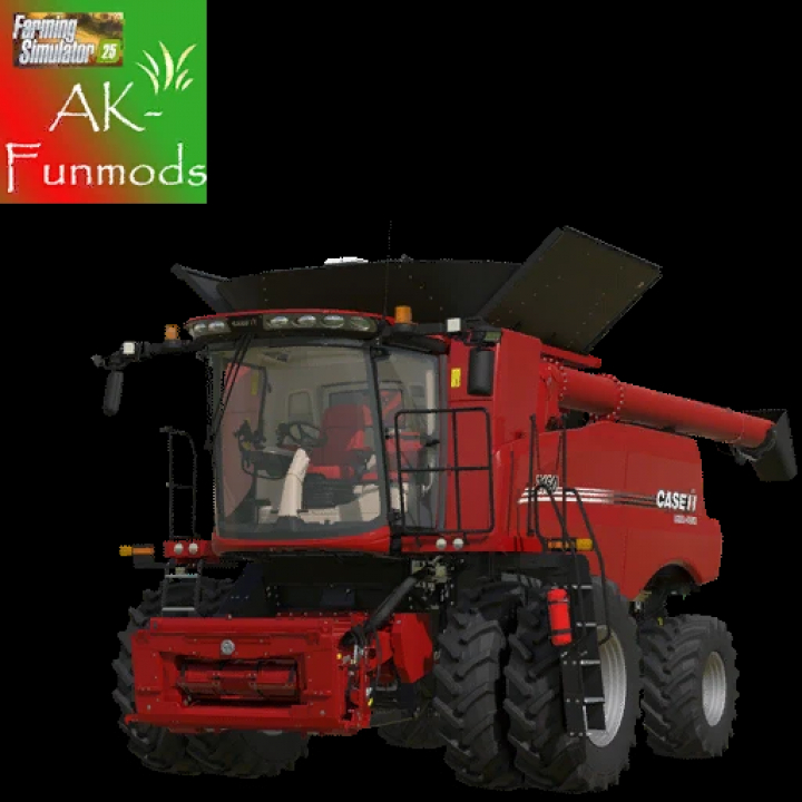 fs25-mods,  FS25 mod Case combine harvester high speed 1.0 for Farming Simulator 25.